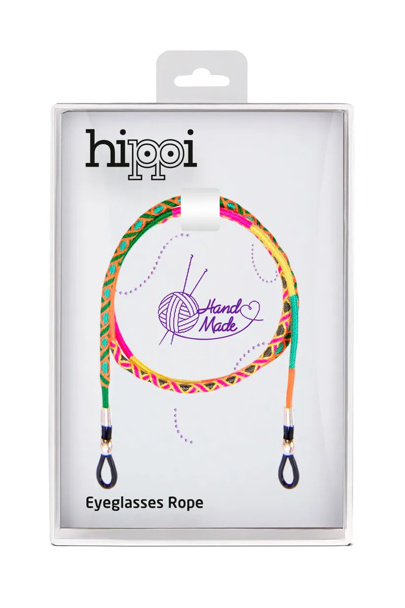 Hippi Kite Renkli El Yapımı Gözlük İpi - 70 cm