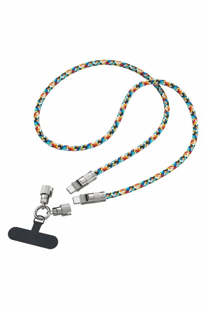 Hippi Type-C 60W Kablo ve Telefon Askısı - 120 cm