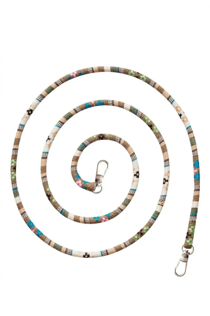 Hippi Birch Renkli İpli Boyun Askılı Kumaş Telefon Askısı - 110 cm