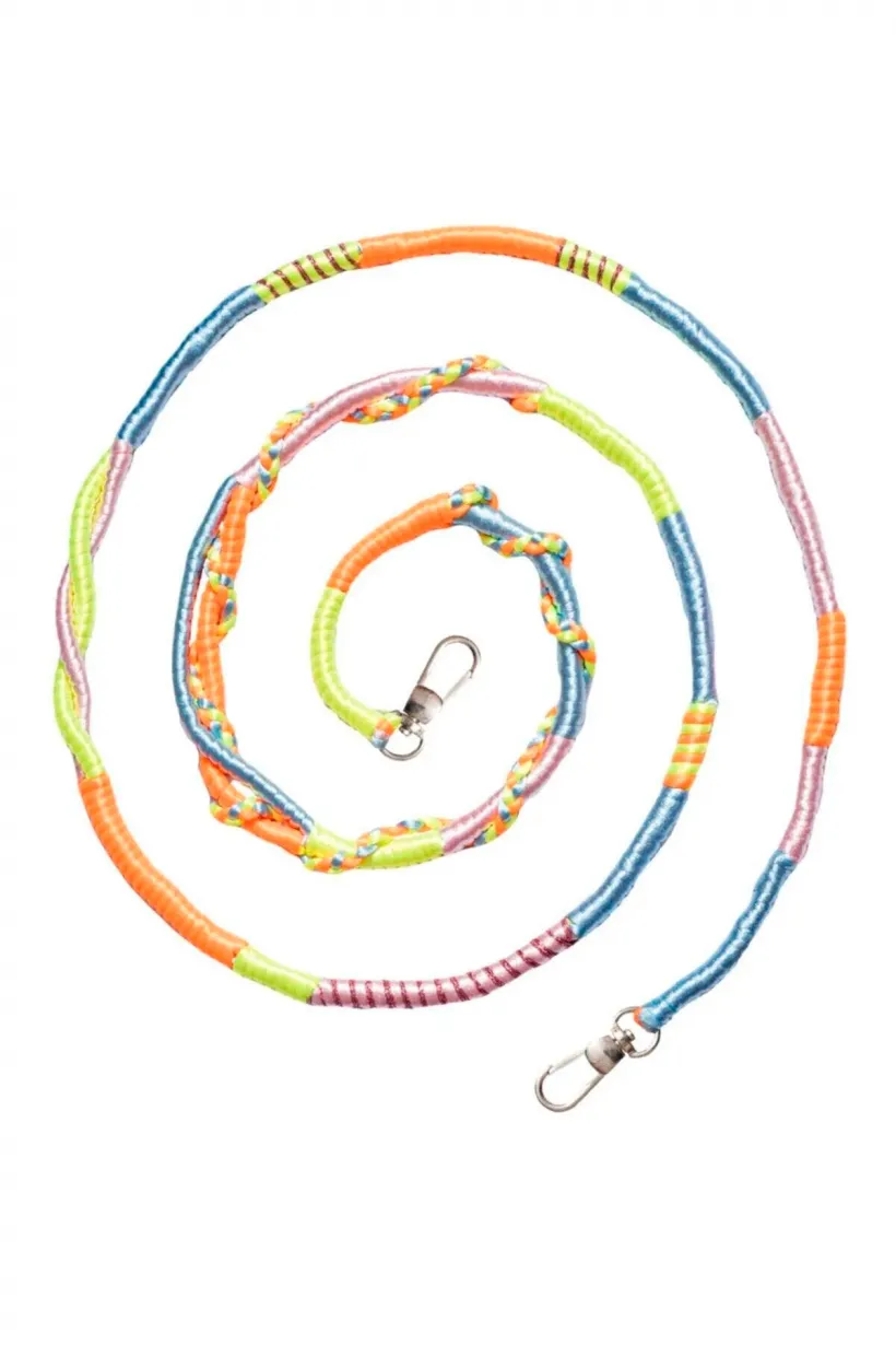 Hippi Daisy Rengarenk El Örgüsü Telefon Ve Çanta Askısı - 110 Cm