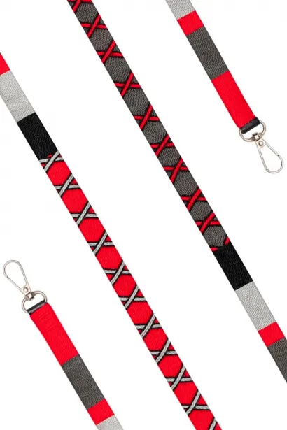 Hippi Watermelon El Örgüsü Yassı Telefon ve Çanta Askısı 110 cm