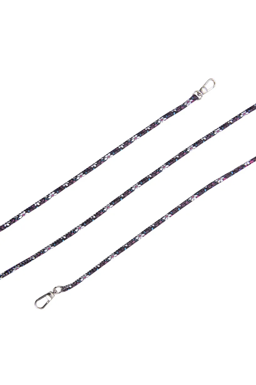 Hippi Garden Renkli İpli Boyun Askılı Kumaş Telefon Askısı - 110 cm