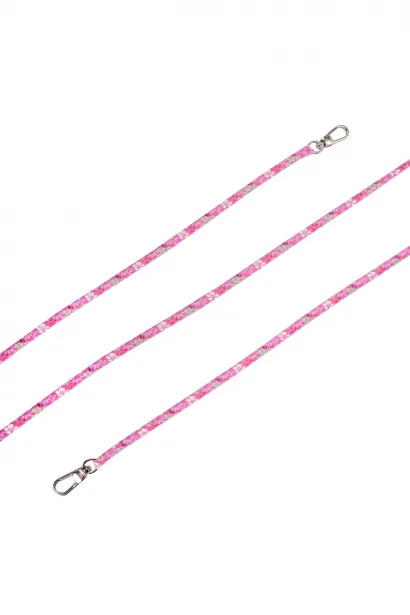 Hippi Elfida Renkli İpli Boyun Askılı Kumaş Telefon Askısı - 110 cm