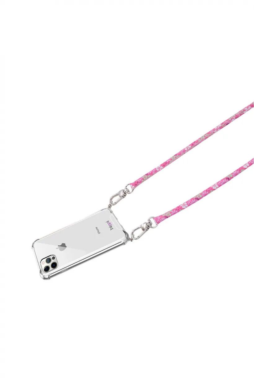 Hippi Elfida Renkli İpli Boyun Askılı Kumaş Telefon Askısı - 110 cm Hippi Elfida Renkli İpli Boyun Askılı Kumaş Telefon Askısı - 110 cm