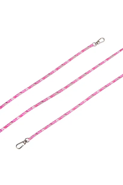 Hippi Elfida Renkli İpli Boyun Askılı Kumaş Telefon Askısı - 110 cm