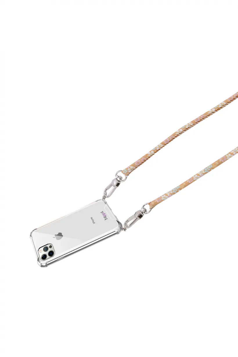 Hippi Acacia Renkli İpli Boyun Askılı Kumaş Telefon Askısı - 110 cm Hippi Acacia Renkli İpli Boyun Askılı Kumaş Telefon Askısı - 110 cm