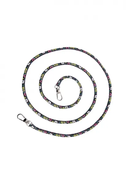 Hippi Lavender Renkli İpli Boyun Askılı Kumaş Telefon Askısı - 110 cm