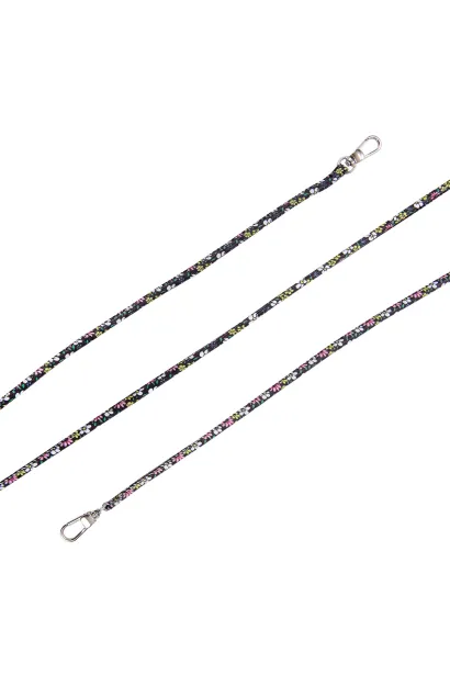 Hippi Lavender Renkli İpli Boyun Askılı Kumaş Telefon Askısı - 110 cm