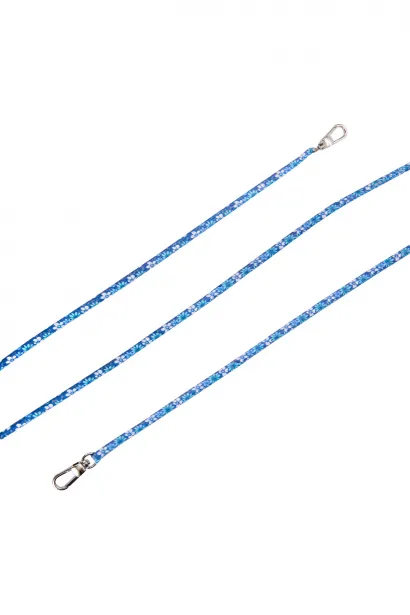 Hippi Snow Flower Renkli İpli Boyun Askılı Kumaş Telefon Askısı - 110 cm